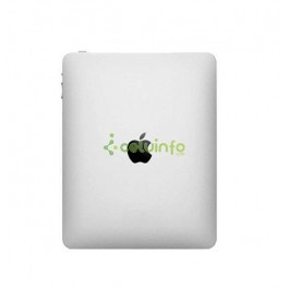 Tapa trasera color blanco iPad 1