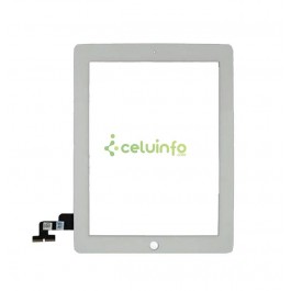 Tactil sin boton color blanco iPad 2