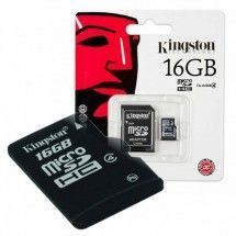 Tarjeta MicroSD 16GB Kingston Clase 4