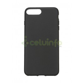 Funda TPU silicona color negro para iPhone 7 Plus