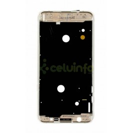 Marco frontal display color dorado para Samsung Galaxy J7 2016 J710