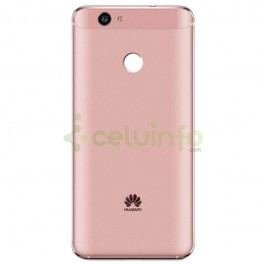 Tapa trasera color rosa Huawei Nova