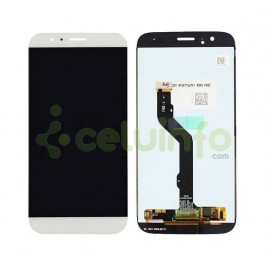 Pantalla completa LCD y tácil color blanco para Huawei Ascend G8