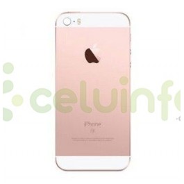 Chasis tapa trasera color Rosa para iPhone SE