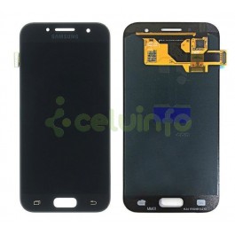 Pantalla LCD mas tactil color negro para Samsung Galaxy A3 2017 (A320F)