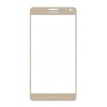 Cristal color dorado para Samsung Galaxy A7 A700F