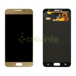 Pantalla LCD y táctil color Dorado para Samsung Galaxy C5