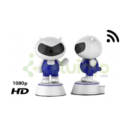 Cámara de vigilancia robot Doraemon WIFI - 1080p HD