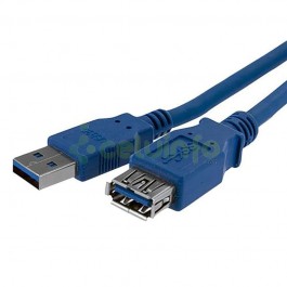 Cable USB 3.0 -M a USB 3.0 -F 2 Metros