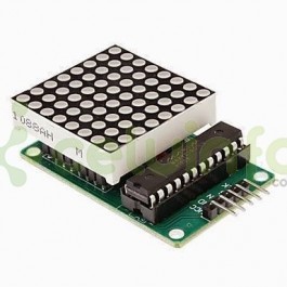 Módulo Matriz LED de 8x8 Max7219 compatible Arduino