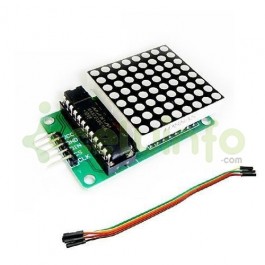 Módulo Matriz LED de 8x8 Max7219 compatible Arduino