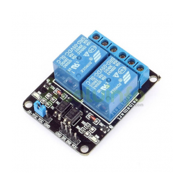 Módulo Rele 2 Canales 10A 250V compatible Arduino