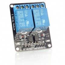 Módulo Rele 2 Canales 10A 250V compatible Arduino 2