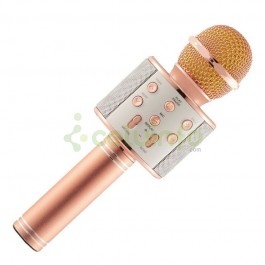 Micrófono Karaoke con Altavoz Blueooth modelo WS-858