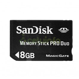 Memory stick pro duo 8GB