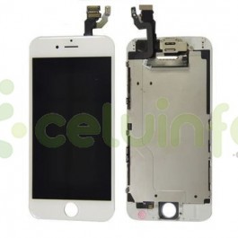 Pantalla LCD más táctil color blanco para iPhone 6 (Remanufacturado)