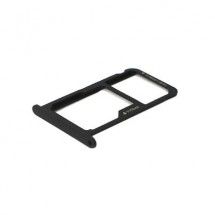 Bandeja porta SIM y MicroSD color Negro para Huawei P8 Lite 2017