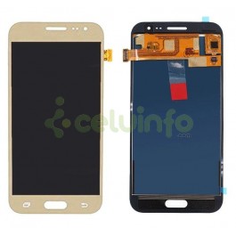 Pantalla LCD y táctil color dorado para Samsung Galaxy J2 J200