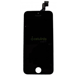 Pantalla Completa LCD y táctil color negro para iPhone 5C (remanufacturada)