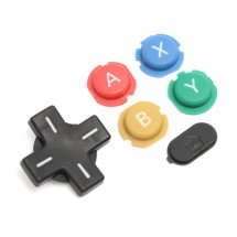 Set de botones color negro para Nintendo New 3DS