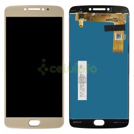 Pantalla LCD y táctil color dorado para Motorola Moto E4 Plus / E4+ XT1770