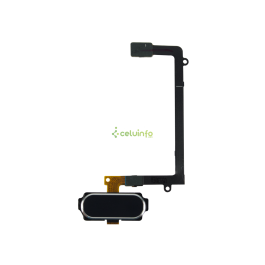 Flex boton home y huella Samsung Galaxy S6 Edge color negro