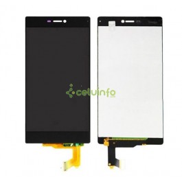 Pantalla Completa LCD y táctil color negro para Huawei Ascend P8