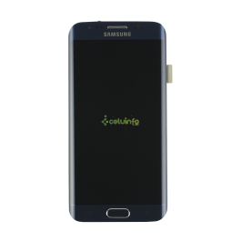 Pantalla LCD mas tactil con marco color negro Samsung Galaxy S6 Edge G925