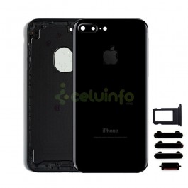 Carcasa tapa trasera color Negro para iPhone 7 Plus
