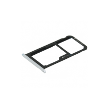 Bandeja porta tarjeta Sim y MicroSD color Gris para Huawei Enjoy 6S / Honor 6C / Nova Smart (swap)