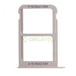 Bandeja porta tarjeta SIM color plata para Huawei Mate 9 Pro