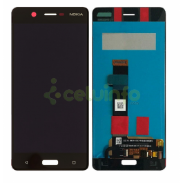 Pantalla LCD más táctil color negro para Nokia 5 2017