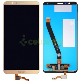 Pantalla LCD y táctil color dorado para Huawei Honor 7X