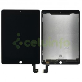 Pantalla compelta LCD y táctil color negro para iPad Air 2 A1566 A1567