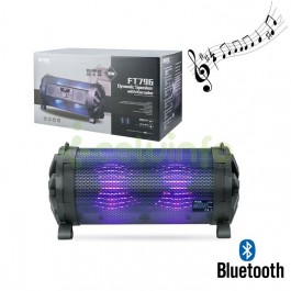 Altavoz Bluetooth Karaoke - 30W - Luces - USB - FM - Ref. FT769