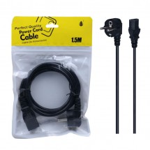 Cable de alimentación IEC PC / Montor / Impresora / Cargadores 1.5m
