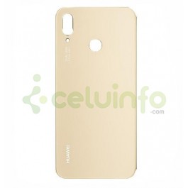 Tapa trasera color Dorado para Huawei P20 Lite