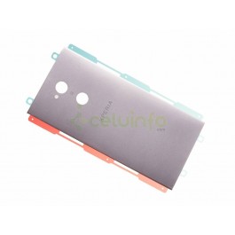Tapa trasera color Silver / plata para Sony Xperia XA2 Ultra