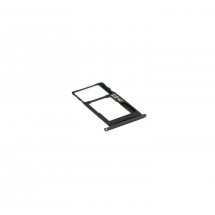 Bandeja porta tarjeta Sim y MicroSD color negro para BQ Aquaris V (swap)