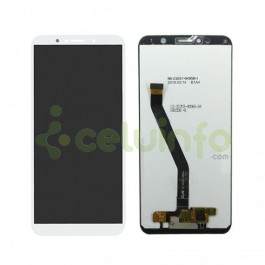 Pantalla completa Lcd y tactil color blanco para Huawei Y6 2018 / Y6 2018 Prime / Honor 7A