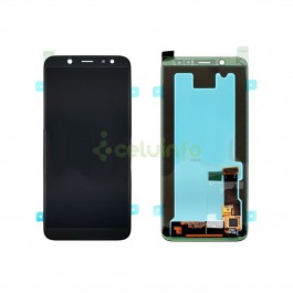 Pantalla completa LCD y táctil color negro para Samsung Galaxy A6 A600F