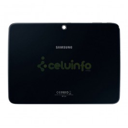 Tapa negra con botones y cristal cámara para Samsung Galaxy Tab 3 P5220 (Swap)