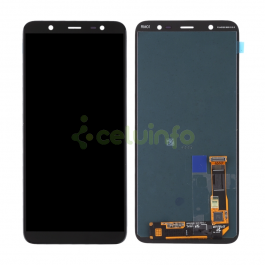 Pantalla completa LCD y táctil color negro para Samsung Galaxy A6+ A6 Plus 2018 (A605)