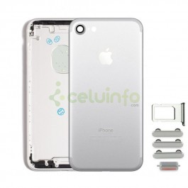 Chasis Carcasa Trasera color Silver para iPhone 7G