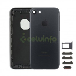 Chasis Carcasa Trasera color Negro para iPhone 7G