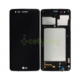 Pantalla LCD y táctil Con marco para LG K8 2017 X300 M200N - elige color