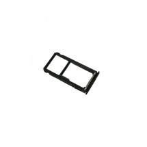 Bandeja porta tarjeta Sim y MicroSD color negro para ZTE Blade V8 Mini