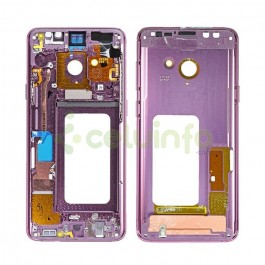 Chasis intermedio color Púrpura / Lila para Samsung Galaxy S9 Plus G965F