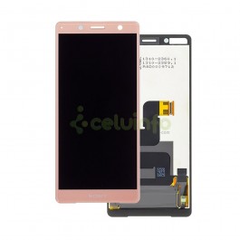 Pantalla completa LCD y táctil color rosa para Sony Xperia XZ2 Compact