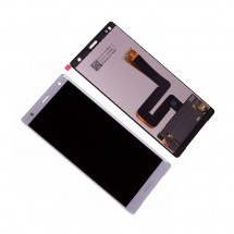 Pantalla completa LCD y táctil color plata para Sony Xperia XZ2